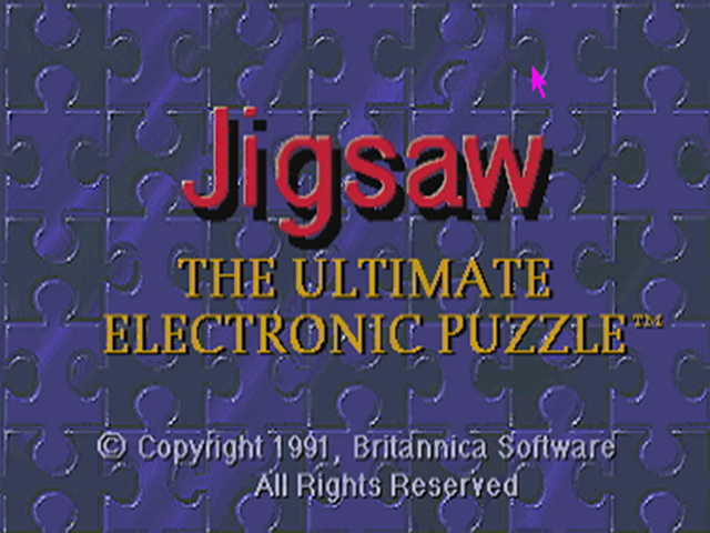 Jigsaw screenshot 3 for CD-i